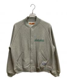 studio seven（スタジオセブン）の古着「Sweat Blouson スタジャン」｜グレー
