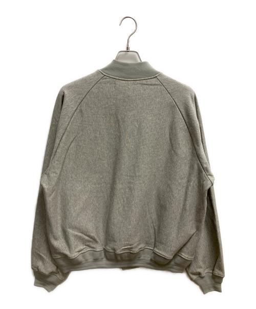 studio seven（スタジオセブン）studio seven (スタジオセブン) Sweat Blouson スタジャン グレー サイズ:SIZE L 未使用品の古着・服飾アイテム