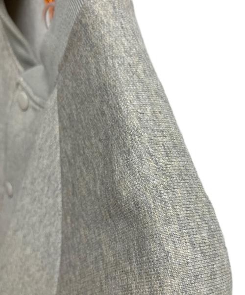 studio seven（スタジオセブン）studio seven (スタジオセブン) Sweat Blouson スタジャン グレー サイズ:SIZE L 未使用品の古着・服飾アイテム