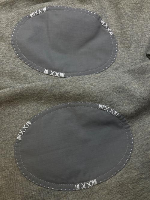 studio seven（スタジオセブン）studio seven (スタジオセブン) Sweat Blouson スタジャン グレー サイズ:SIZE L 未使用品の古着・服飾アイテム
