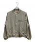 studio seven（スタジオセブン）の古着「Sweat Blouson スタジャン」｜グレー