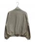 studio seven (スタジオセブン) Sweat Blouson スタジャン グレー サイズ:SIZE L 未使用品：18000円