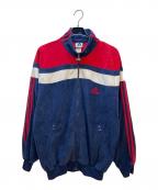 adidasアディダス）の古着「トラックジャケット」｜レッド×ネイビー
