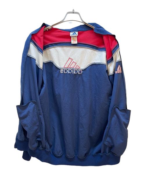 adidas（アディダス）adidas (アディダス) トラックジャケット レッド×ネイビー サイズ:Lの古着・服飾アイテム