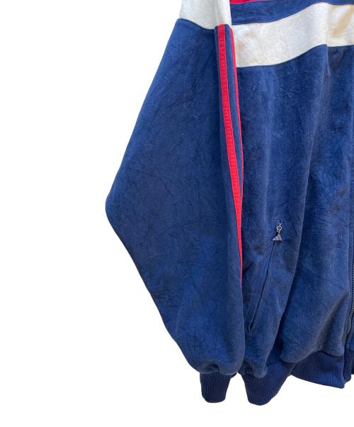 adidas（アディダス）adidas (アディダス) トラックジャケット レッド×ネイビー サイズ:Lの古着・服飾アイテム