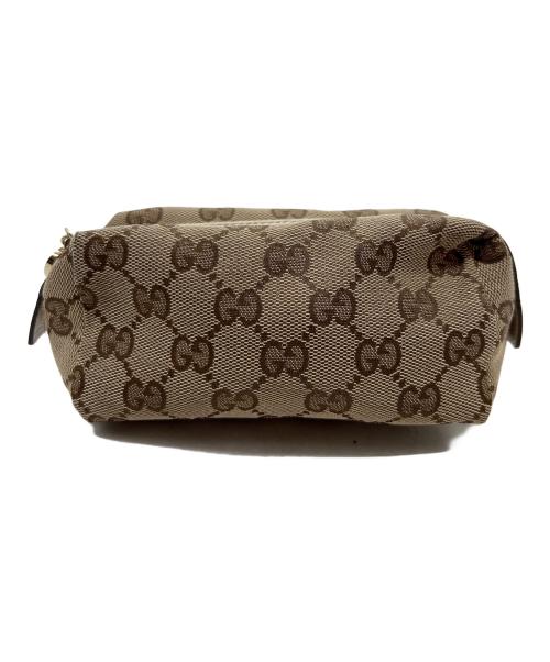 GUCCI（グッチ）GUCCI (グッチ) マルチポーチ ベージュの古着・服飾アイテム