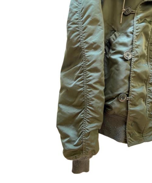 ALPHA（アルファ）ALPHA (アルファ) N-2Bジャケット グリーン サイズ:Mの古着・服飾アイテム