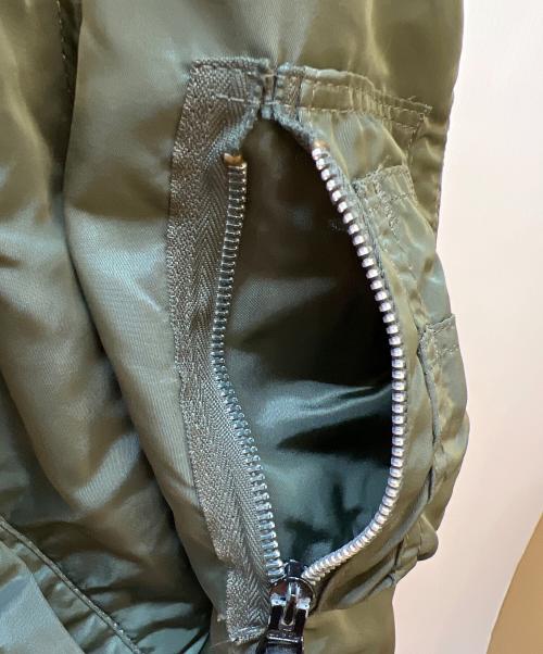 ALPHA（アルファ）ALPHA (アルファ) N-2Bジャケット グリーン サイズ:Mの古着・服飾アイテム