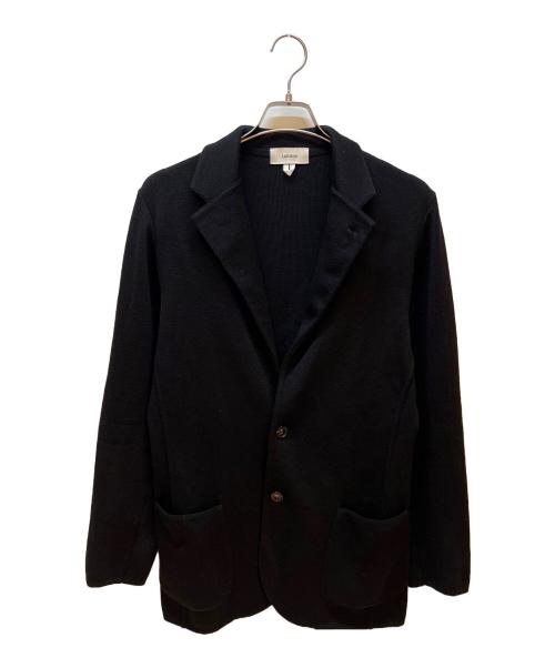 LARDINI（ラルディーニ）LARDINI (ラルディーニ) ニットジャケット ブラック サイズ:Mの古着・服飾アイテム
