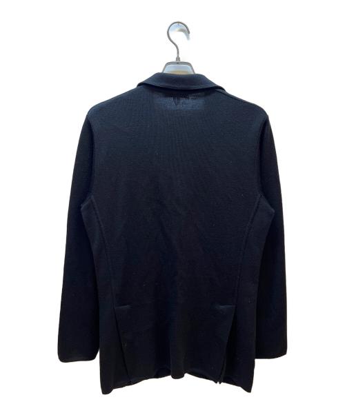 LARDINI（ラルディーニ）LARDINI (ラルディーニ) ニットジャケット ブラック サイズ:Mの古着・服飾アイテム