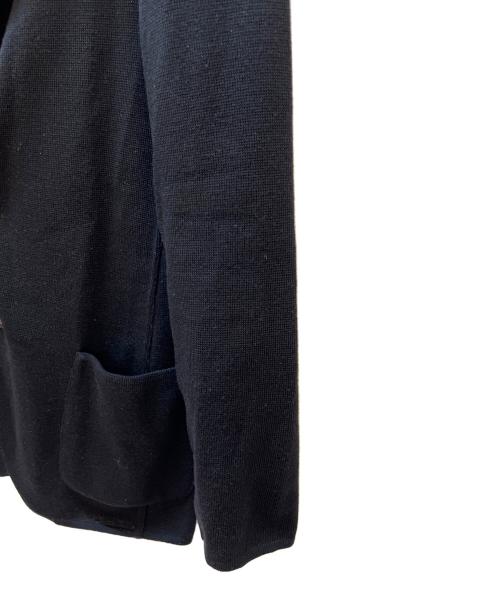 LARDINI（ラルディーニ）LARDINI (ラルディーニ) ニットジャケット ブラック サイズ:Mの古着・服飾アイテム