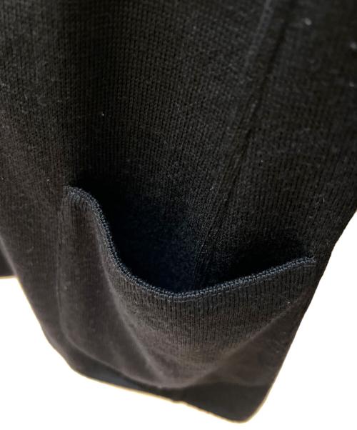 LARDINI（ラルディーニ）LARDINI (ラルディーニ) ニットジャケット ブラック サイズ:Mの古着・服飾アイテム