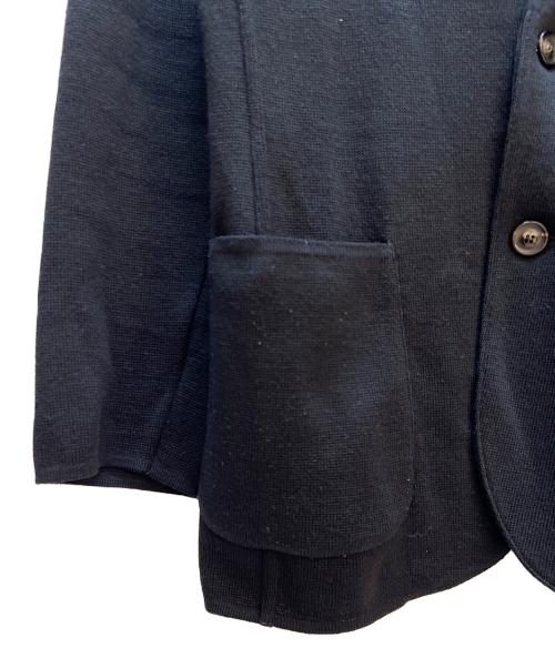 LARDINI（ラルディーニ）LARDINI (ラルディーニ) ニットジャケット ブラック サイズ:Mの古着・服飾アイテム