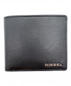 DIESELディーゼル）の古着「2つ折り財布」｜ブラック×オレンジ