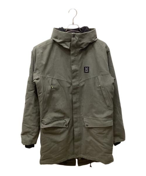 HAGLOFS（ホグロフス）HAGLOFS (ホグロフス) 中綿ジャケット オリーブ サイズ:Mの古着・服飾アイテム