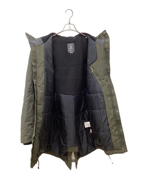 HAGLOFS（ホグロフス）HAGLOFS (ホグロフス) 中綿ジャケット オリーブ サイズ:Mの古着・服飾アイテム
