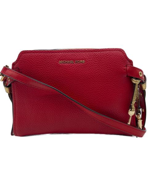 MICHAEL KORS（マイケルコース）MICHAEL KORS (マイケルコース) ショルダーバッグ レッドの古着・服飾アイテム