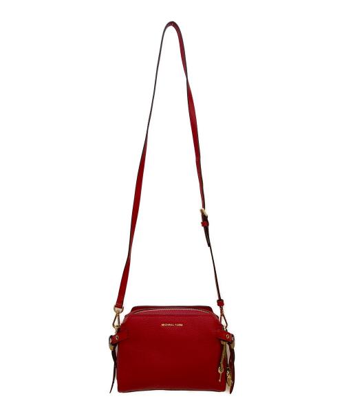 MICHAEL KORS（マイケルコース）MICHAEL KORS (マイケルコース) ショルダーバッグ レッドの古着・服飾アイテム