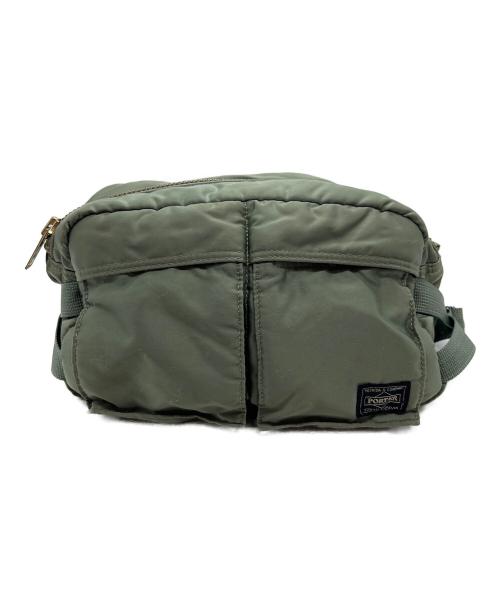 PORTER（ポーター）PORTER (ポーター) ボディバッグ カーキの古着・服飾アイテム