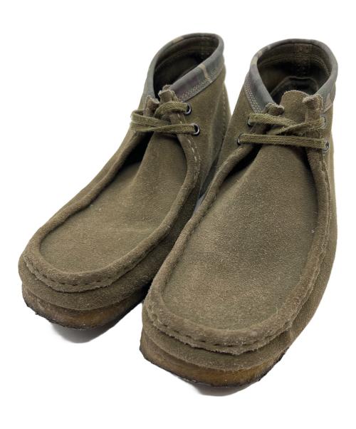 CLARKS（クラークス）CLARKS (クラークス) CarHartt (カーハート) シューズ グリーン サイズ:27の古着・服飾アイテム