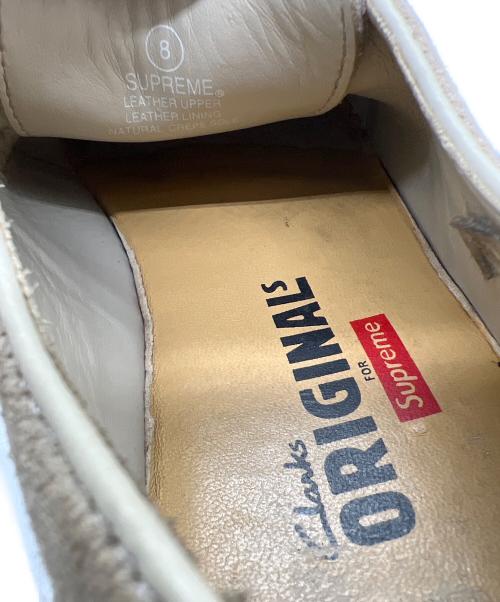 CLARKS（クラークス）CLARKS (クラークス) SUPREME (シュプリーム) スウェードシューズ ベージュ サイズ:26の古着・服飾アイテム