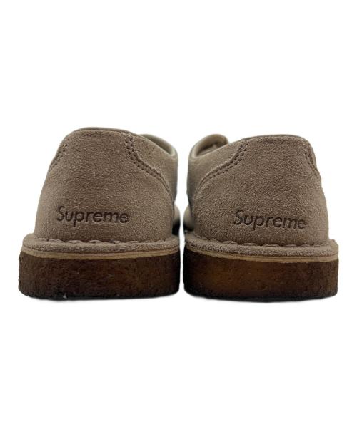 CLARKS（クラークス）CLARKS (クラークス) SUPREME (シュプリーム) スウェードシューズ ベージュ サイズ:26の古着・服飾アイテム