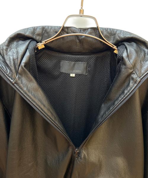 TETE HOMME（テット オム）TETE HOMME (テット オム) レザージャケット ブラック サイズ:Lの古着・服飾アイテム