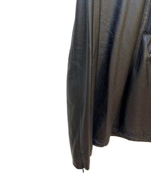 TETE HOMME（テット オム）TETE HOMME (テット オム) レザージャケット ブラック サイズ:Lの古着・服飾アイテム