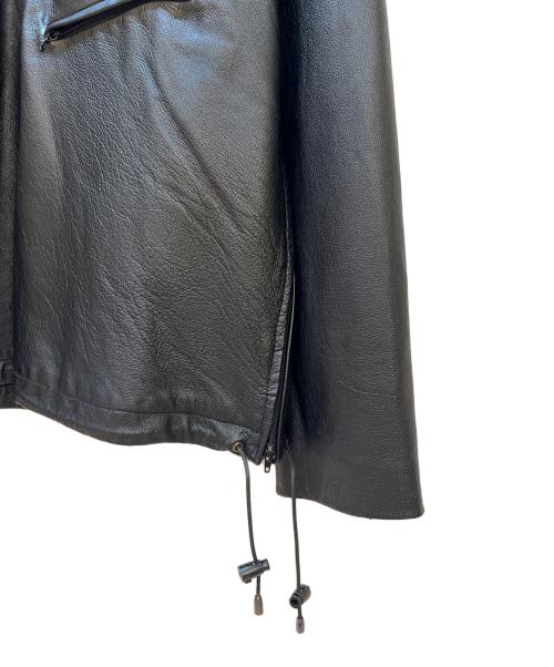 TETE HOMME（テット オム）TETE HOMME (テット オム) レザージャケット ブラック サイズ:Lの古着・服飾アイテム