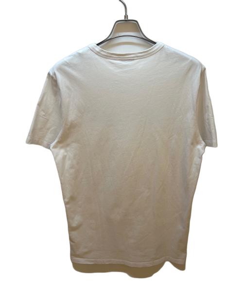 MONCLER（モンクレール）MONCLER (モンクレール) 半袖カットソー ホワイト サイズ:Lの古着・服飾アイテム