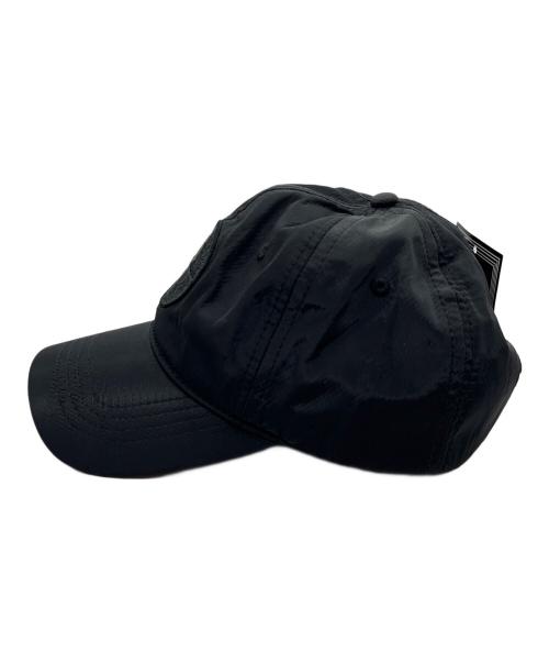 STONE ISLAND（ストーンアイランド）STONE ISLAND (ストーンアイランド) キャップ ブラックの古着・服飾アイテム