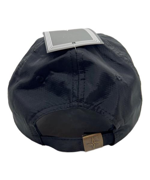 STONE ISLAND（ストーンアイランド）STONE ISLAND (ストーンアイランド) キャップ ブラックの古着・服飾アイテム