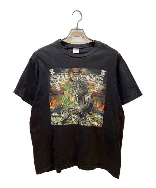 SUPREME（シュプリーム）SUPREME (シュプリーム) 半袖カットソー ブラック サイズ:Mの古着・服飾アイテム