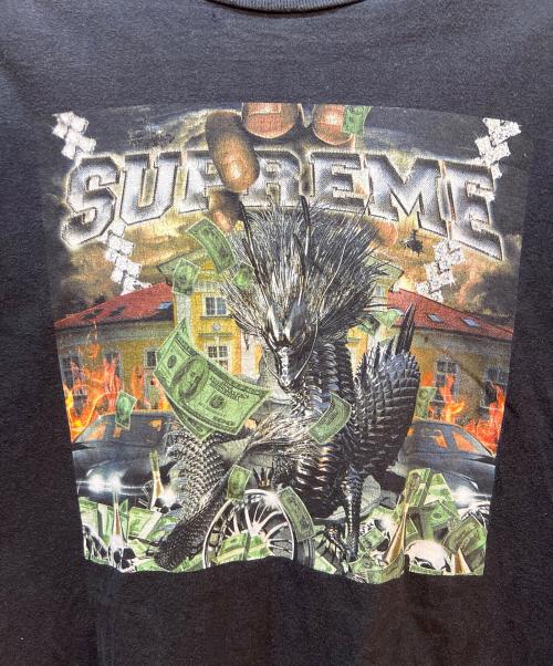 SUPREME（シュプリーム）SUPREME (シュプリーム) 半袖カットソー ブラック サイズ:Mの古着・服飾アイテム