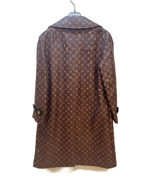 LOUIS VUITTON（ルイ ヴィトン）LOUIS VUITTON (ルイ ヴィトン) モノグラムコーティングコート ブラウン サイズ:36の古着・服飾アイテム