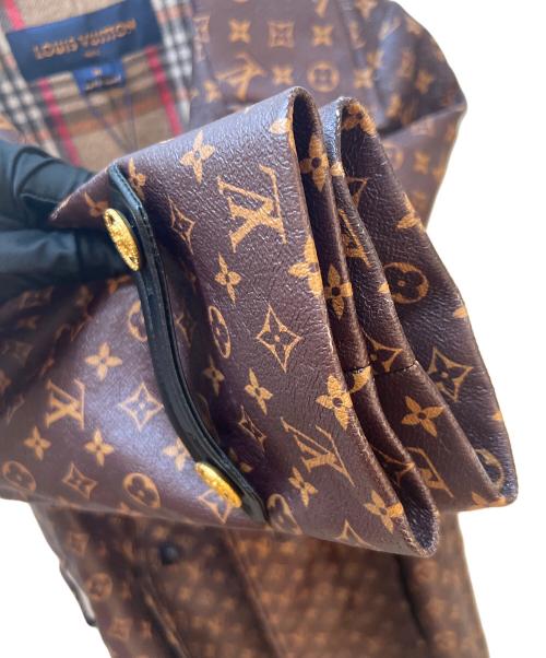 LOUIS VUITTON（ルイ ヴィトン）LOUIS VUITTON (ルイ ヴィトン) モノグラムコーティングコート ブラウン サイズ:36の古着・服飾アイテム