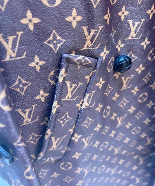 LOUIS VUITTON（ルイ ヴィトン）LOUIS VUITTON (ルイ ヴィトン) モノグラムコーティングコート ブラウン サイズ:36の古着・服飾アイテム