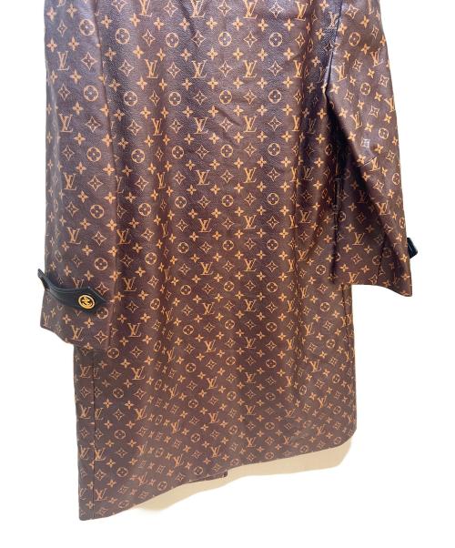 LOUIS VUITTON（ルイ ヴィトン）LOUIS VUITTON (ルイ ヴィトン) モノグラムコーティングコート ブラウン サイズ:36の古着・服飾アイテム