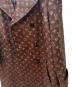 中古・古着 LOUIS VUITTON (ルイ ヴィトン) モノグラムコーティングコート ブラウン サイズ:36：170000円