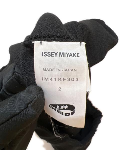 ISSEY MIYAKE（イッセイミヤケ）ISSEY MIYAKE (イッセイミヤケ) ニットパンツ ブラック サイズ:Mの古着・服飾アイテム