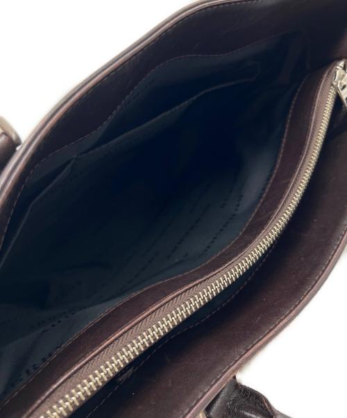 BURBERRY（バーバリー）BURBERRY (バーバリー) ハンドバッグ ベージュ×ブラウンの古着・服飾アイテム