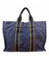 HERMES (エルメス) ハンドバッグ ネイビー：9000円