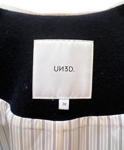 UN3D.（アンスリード）UN3D. (アンスリード) ロングコート ブラック サイズ:38の古着・服飾アイテム
