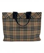 BURBERRY BLUE LABELバーバリー ブルー レーベル）の古着「ハンドバッグ」｜ベージュ