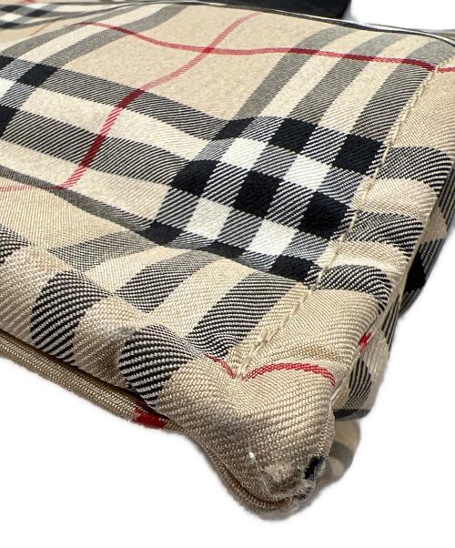 BURBERRY BLUE LABEL（バーバリー ブルー レーベル）BURBERRY BLUE LABEL (バーバリー ブルー レーベル) ハンドバッグ ベージュの古着・服飾アイテム