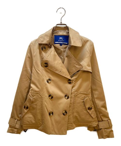 BURBERRY BLUE LABEL（バーバリー ブルー レーベル）BURBERRY BLUE LABEL (バーバリー ブルー レーベル) ショートトレンチコート ベージュ サイズ:36の古着・服飾アイテム