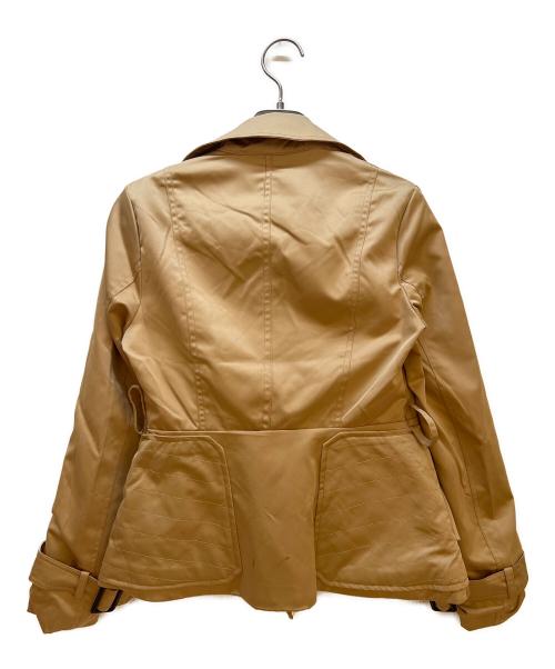 BURBERRY BLUE LABEL（バーバリー ブルー レーベル）BURBERRY BLUE LABEL (バーバリー ブルー レーベル) ショートトレンチコート ベージュ サイズ:36の古着・服飾アイテム