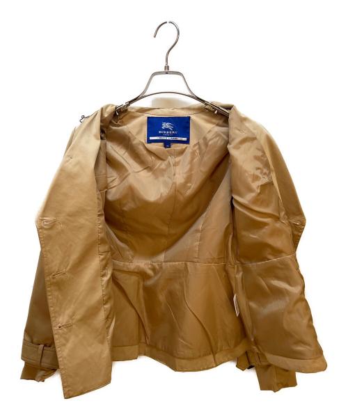 BURBERRY BLUE LABEL（バーバリー ブルー レーベル）BURBERRY BLUE LABEL (バーバリー ブルー レーベル) ショートトレンチコート ベージュ サイズ:36の古着・服飾アイテム