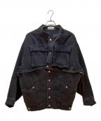 Knuth Marfクヌースマーフ）の古着「many way denim jacket」｜ブラック