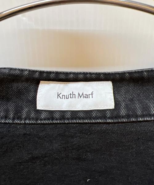Knuth Marf（クヌースマーフ）Knuth Marf (クヌースマーフ) many way denim jacket ブラック サイズ:FREEの古着・服飾アイテム
